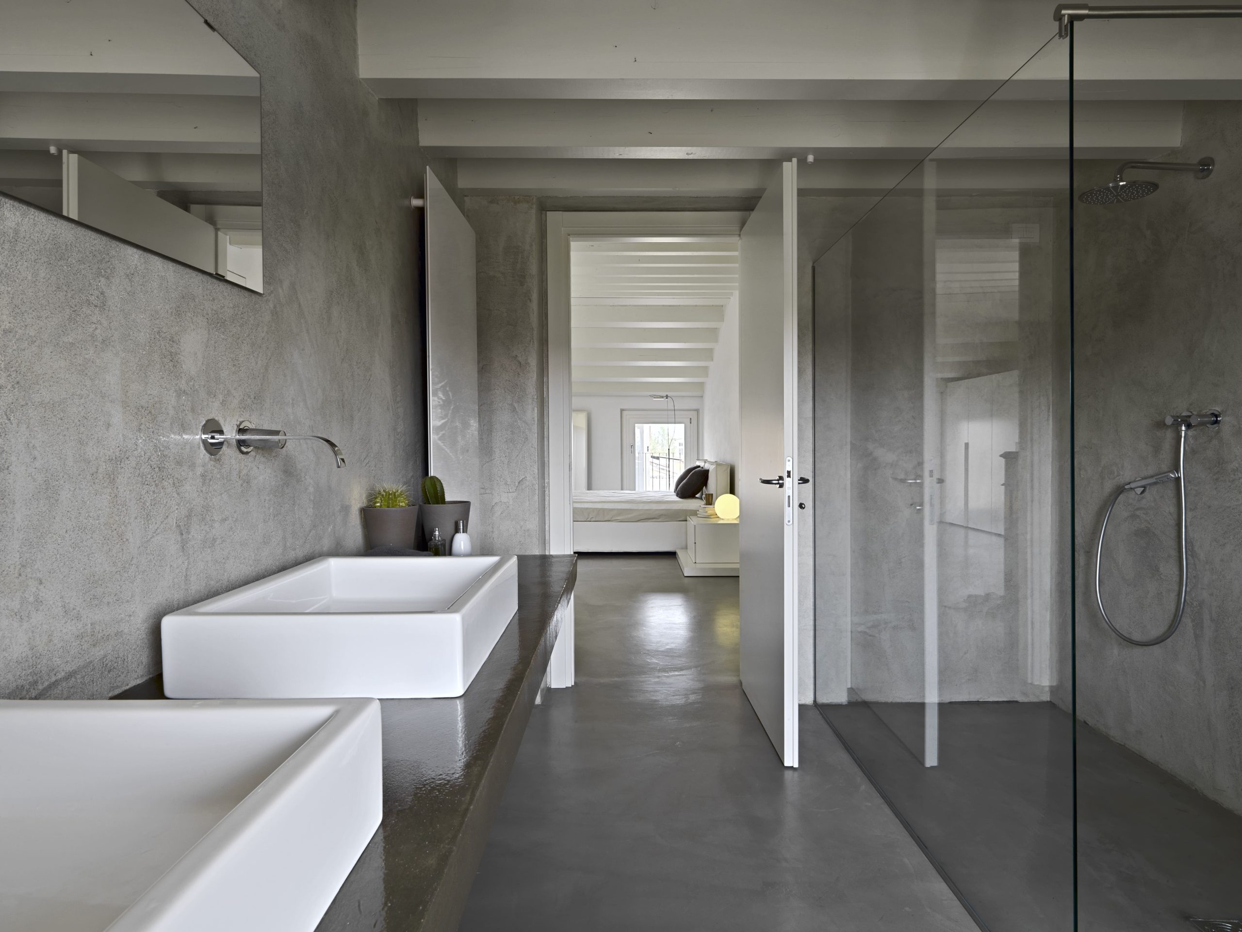 Betonvloer badkamer 1 Betonvloer badkamer 1
