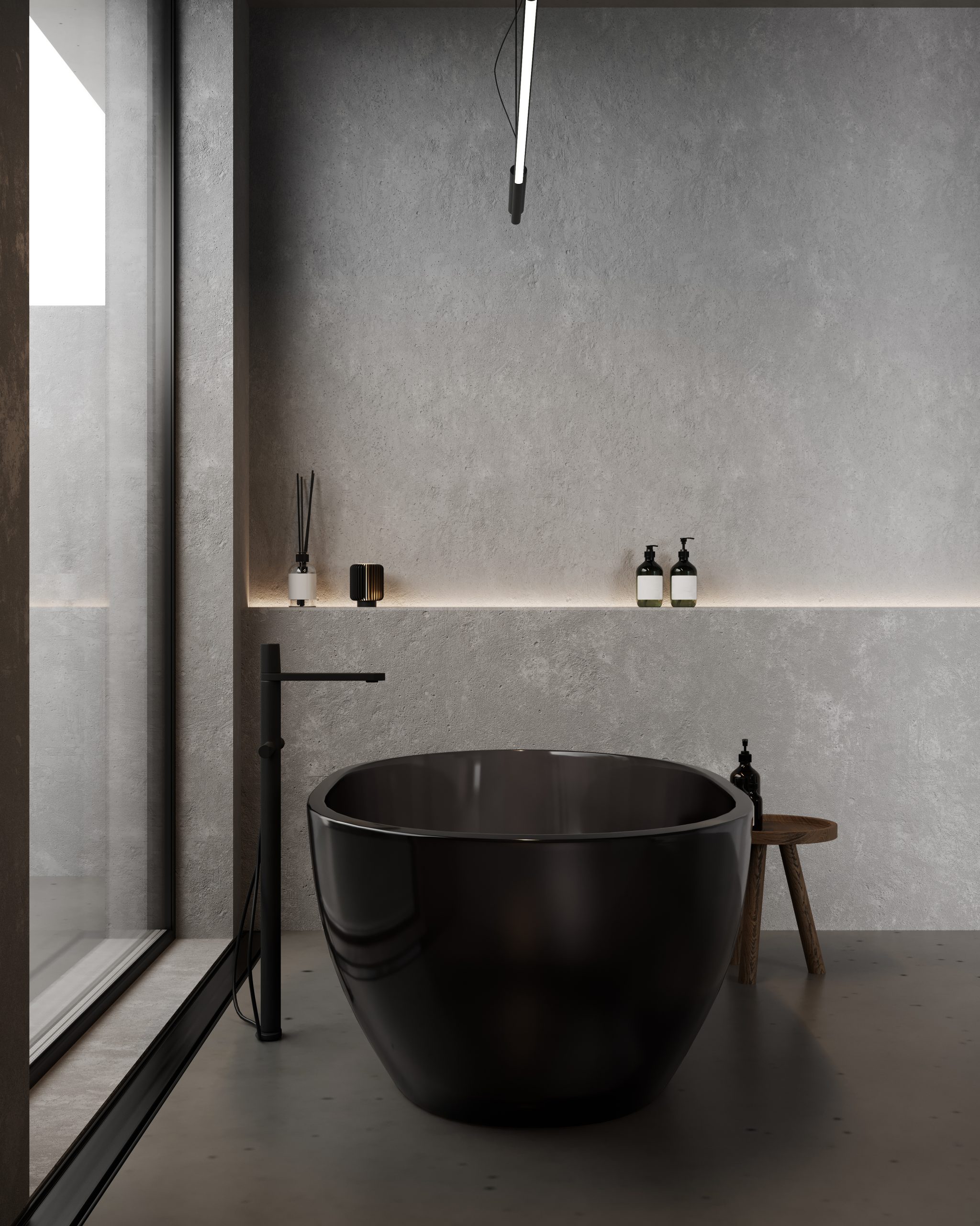 Betonvloer badkamer 2 Betonvloer badkamer 2