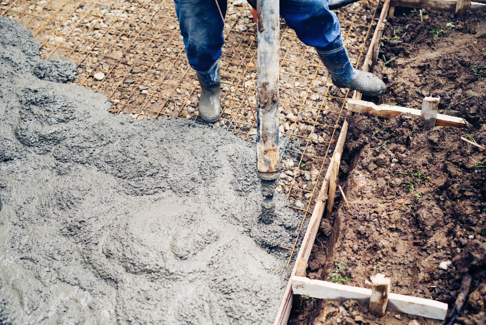 Beton storten pomp Beton storten pomp