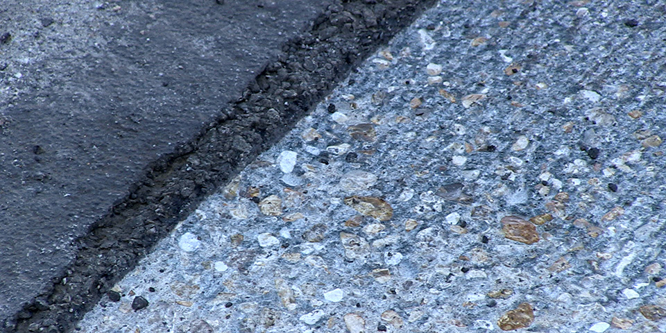 Beton storten regen